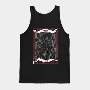 Death - Lovecraft Tarot Card Tank Top